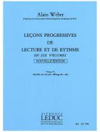 Lecons Progressiveslecture et Rythme Vol. 6 