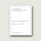 Quartetto n. 1 in sol maggiore (1814) 