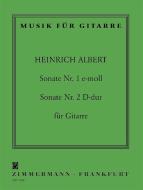 Sonate Nr. 1 e-Moll / Sonate Nr. 2 D-Dur 