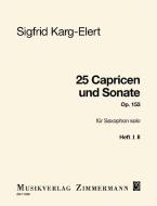 25 Capricen und Sonate op. 153 Heft 1 Standard