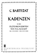 Kadenzen zu den Flötenkonzerten 