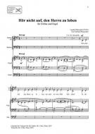 Hör nicht auf, den Herrn zu loben 