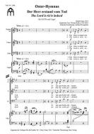 Oster-Hymnus. Der Herr erstand vom Tod 