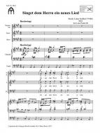 Singet dem Herrn ein neues Lied 