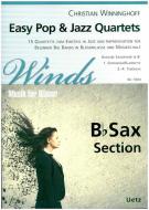 Easy Pop & Jazz Quartets - Bb Sax Section 