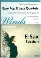 Easy Pop & Jazz Quartets - Eb Sax Section 