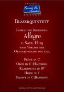 Allegro aus: Quintett Es-Dur, H. 19 