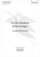 Lo! He slumbers in his manger 