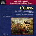 Chopin: Selected Works for Piano Book 1 CD 