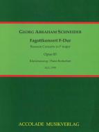 Fagottkonzert F-Dur op. 85 