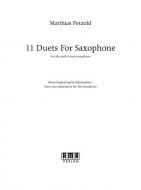 11 Duets for Saxophone 