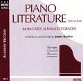 Piano Literature Vol. 4 
