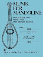 3 Duos für 2 Mandolinen op. 5 