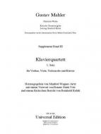 Klavierquartett 1. Satz Supplement Bd.3 