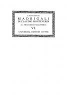 II sesto libro de Madrigali 6 