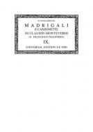 Il nono libro de Madrigali 9 