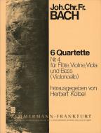Sechs Flötenquartette Nr. 4 
