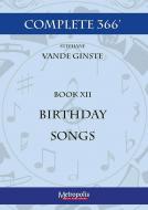 Complete 366' BOOK XII 9 Birthday Songs 