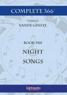 Complete 366' BOOK XIII 10 Night Songs 