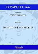 Complete 366' Book XXV: 10 Etudes Rythmiques 
