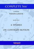 Complete 366 Book XXVI: 4 Studies on Contrary Motion 