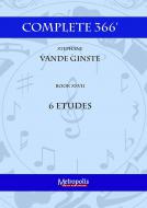 Complete 366' Book XXVII 6 Etudes 