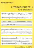 Literaturheft 1 für F-Blockflöten 