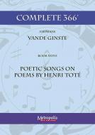 Complete 366' Book XXXVI Poetic Songs on poems by H. Toté 