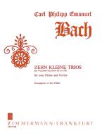 Zehn kleine Trios Wq 193, 81, 82 