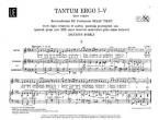 Tantum ergo I-V 