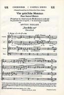 Vier geistliche Motetten für Chor SATB 