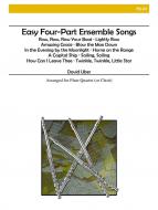 Easy Four-Part Ensemble Songs 