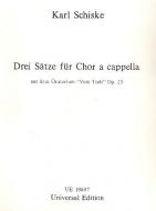 3 Sätze aus dem Oratorium 'Vom Tode' 