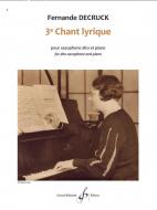3e Chant Lyrique 