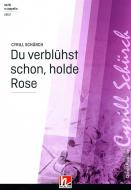 Du verblühst schon, holde Rose 