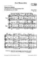 2 Männerchöre op. 14 