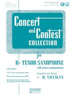Concert and Contest Collection for Tenor Sax 