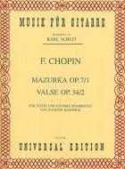 Mazurka / Valse op. 7/1 und 34/2 