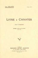 Livre à chanter 