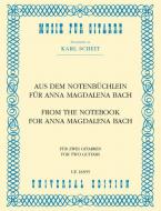 Aus dem Notenbüchlein der Anna Magdalena Bach 