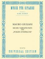 6 Variationen über 'Folies d'Espagne' op. 45 