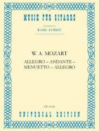 Allegro - Andante - Menuetto - Allegro 