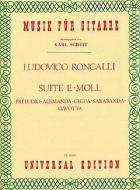 Suite Nr. 1 in e-Moll 