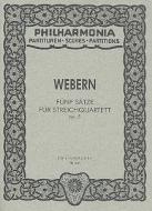 Streichquartett op. 5 