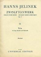 Trio - Zwölftonwerk, op. 15/9 