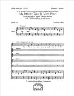 My Master Was So Very Poor 