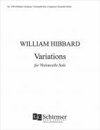 Variations for Violoncello Solo 