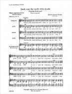 Dark was the earth with clouds 