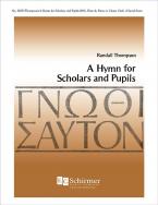 A Hymn For Scholars and Pupils 