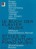 UE-Buch der Klaviermusik des 20. Jahrhunderts 